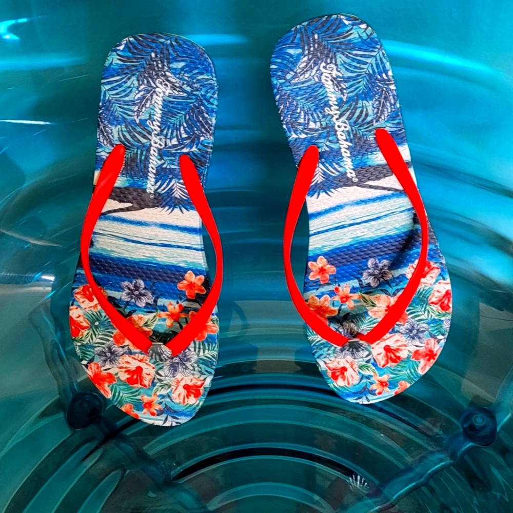 Tommy Bahama flip flops